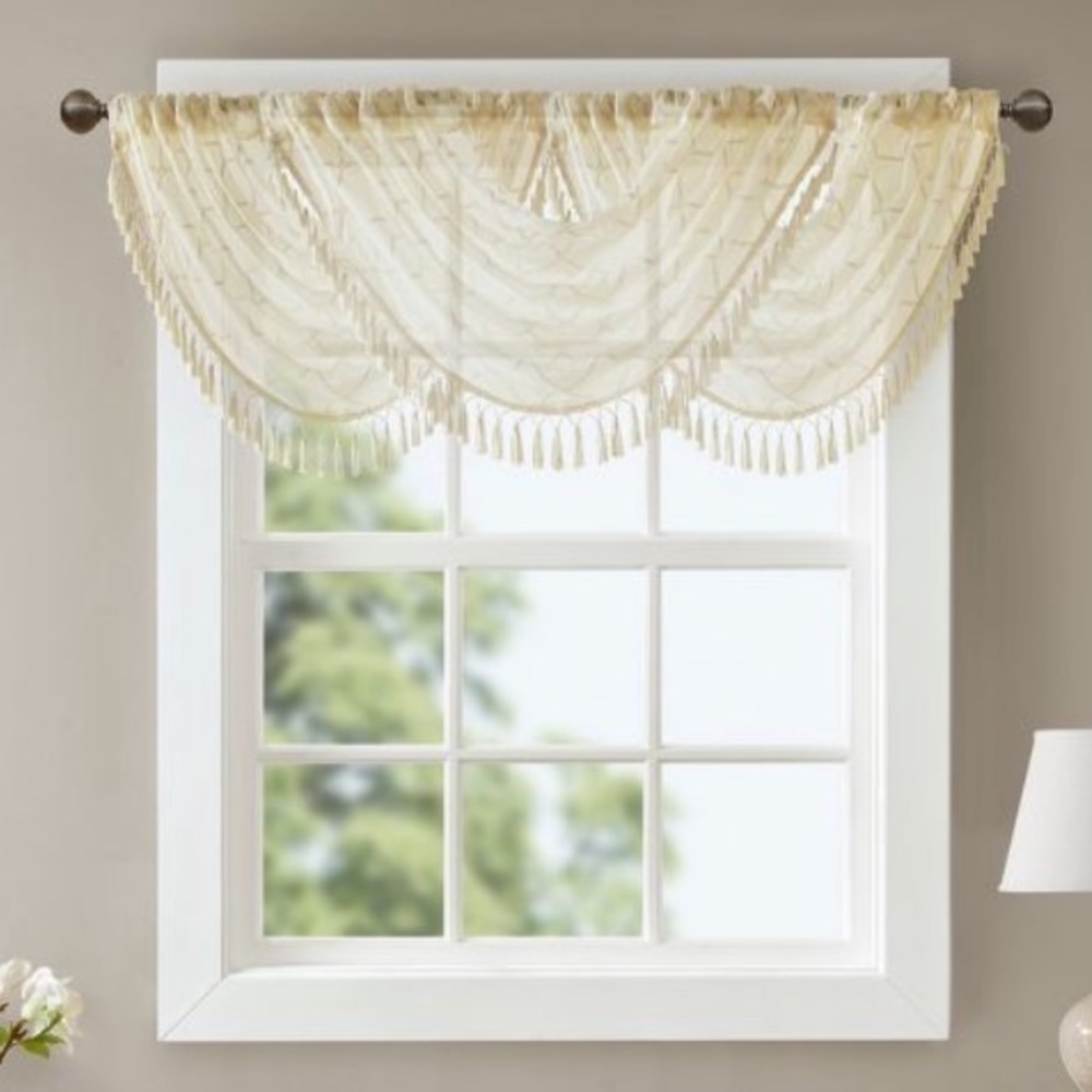 Set of Sheer Valances